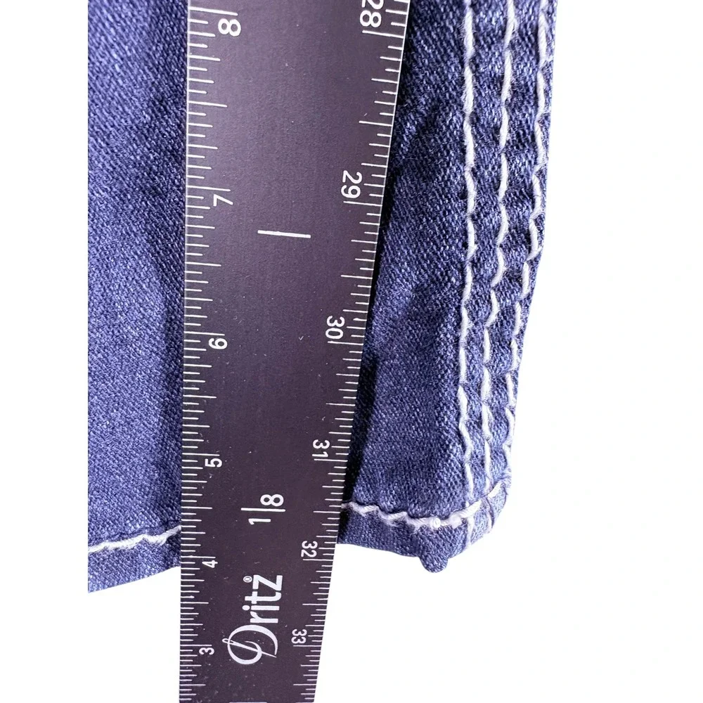 Big Star Pioneer Bootcut Jeans Men 36R Blue Denim Heritage Workwear Thick Stitch